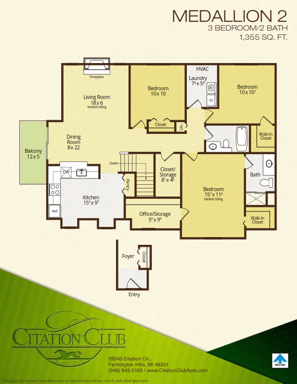 Medallion 2 floor plan
